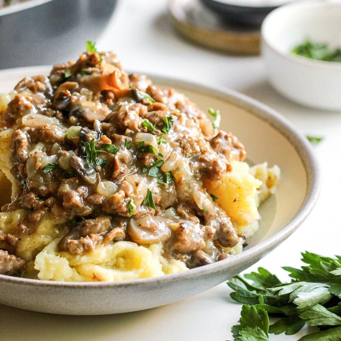 Whole30 Beef Stroganoff
