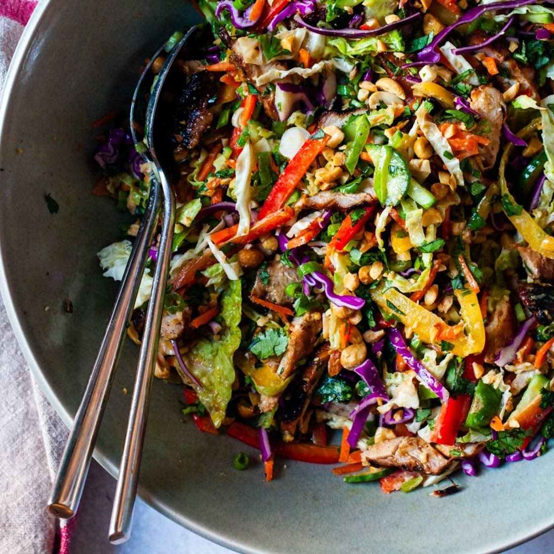 Poolside Sesame Slaw