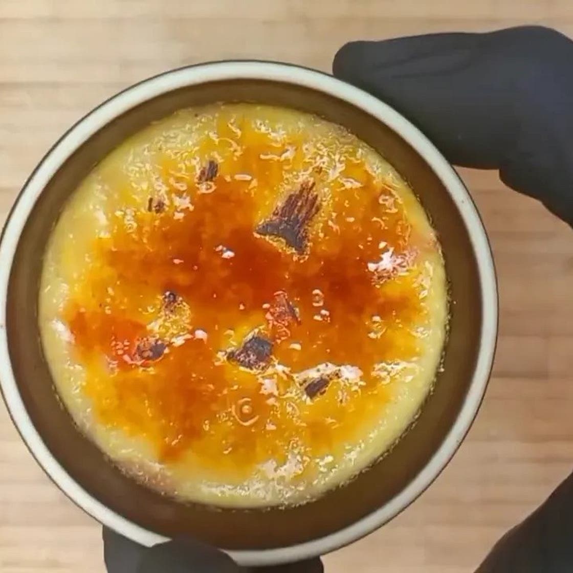 French Crab Creme Brulee