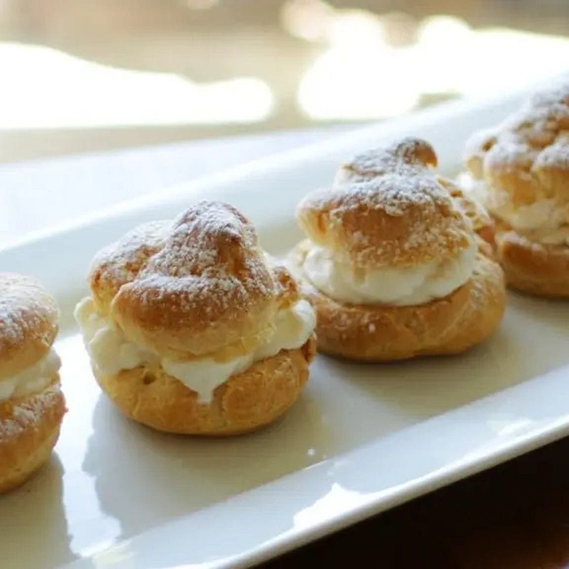 Easy Cream Puffs Recipe