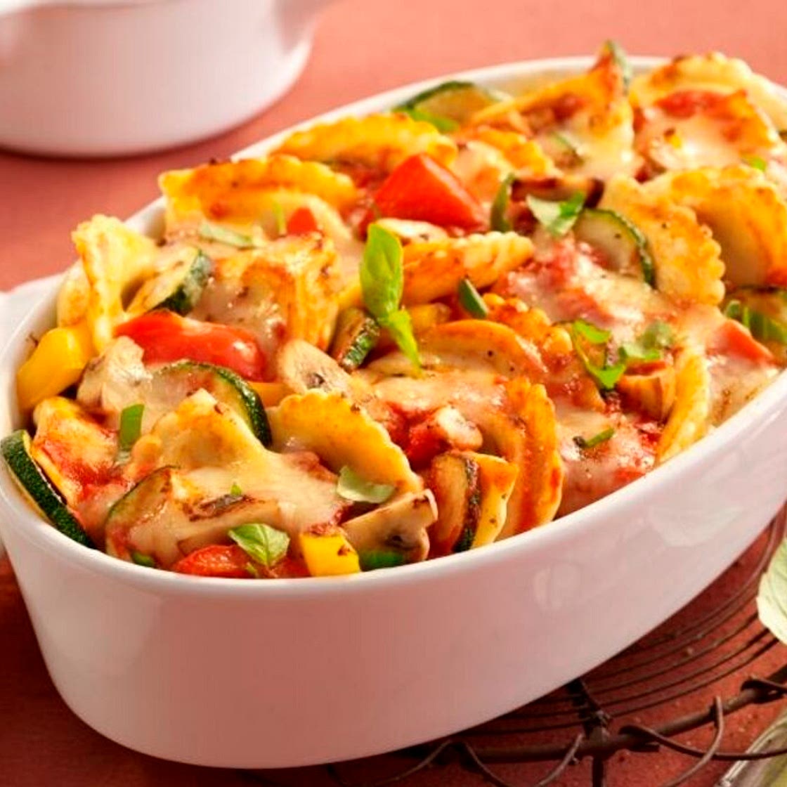 Cappelloni-Gemüse-Gratin Ratatouille