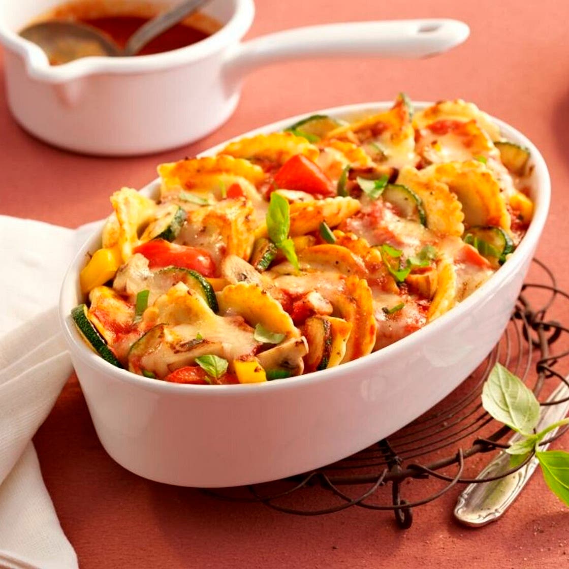 Cappelloni-Gemüse-Gratin Ratatouille
