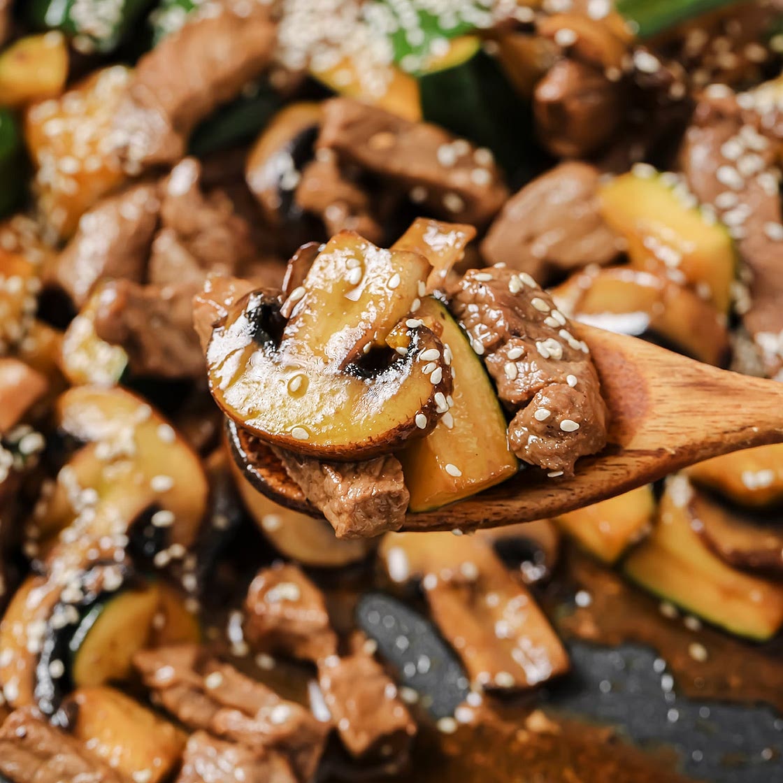 Hibachi Steak Bites with Vegetables