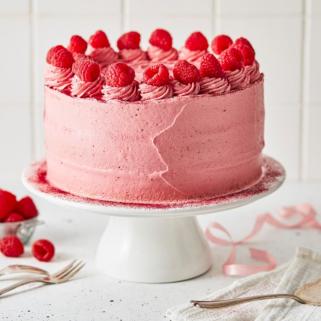 Himbeer-Buttercreme-Torte – das BESTE Rezept!