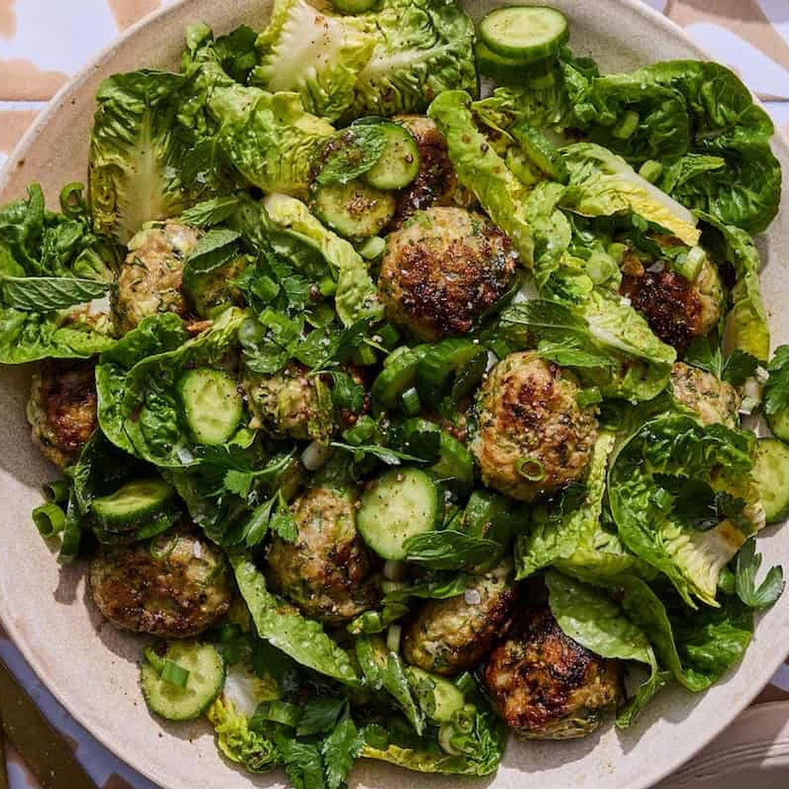 Lebanese Chicken Meatballs