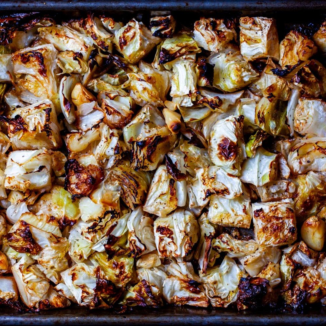 Charred Salt and Vinegar Cabbage