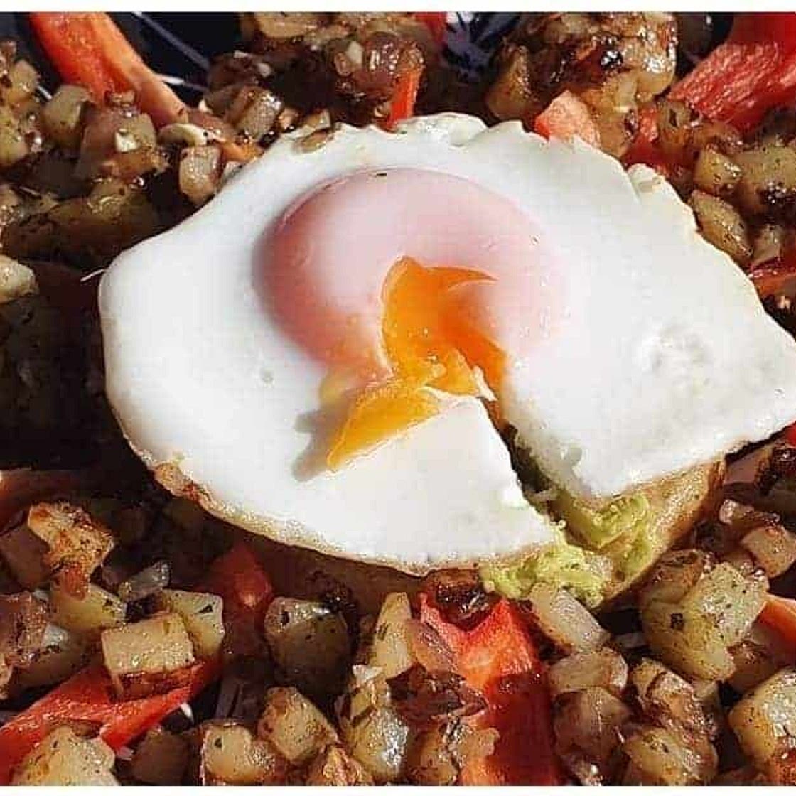 Crumpet Avo Sunshine