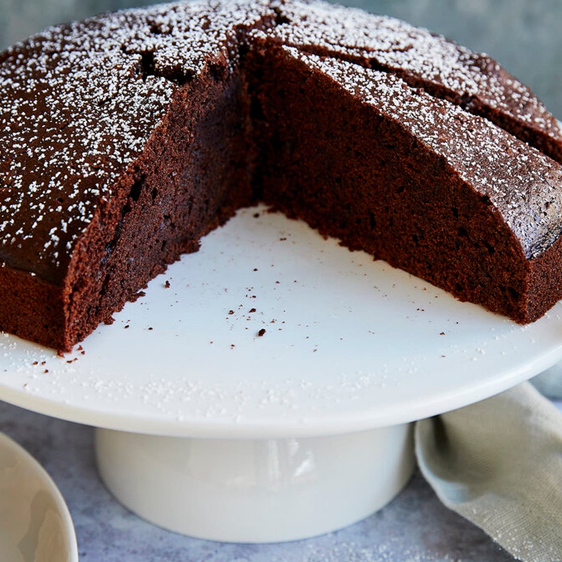 Veganer Schokokuchen - einfach & saftig lecker