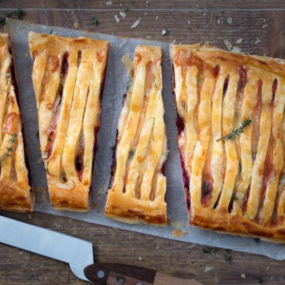 Torta salata alla barbabietola