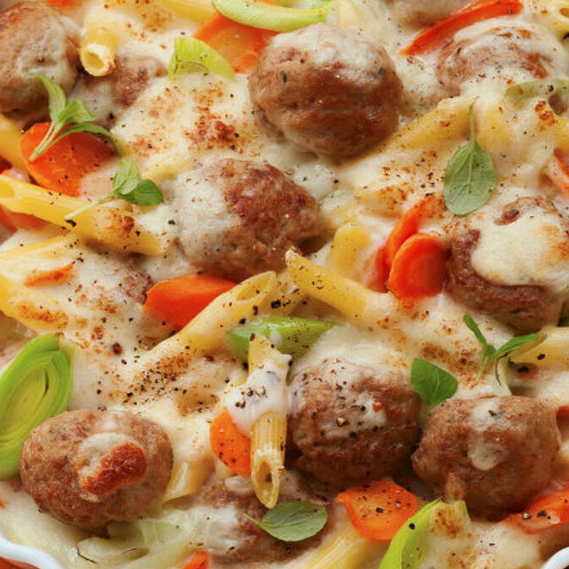 Nudelauflauf „Bulette“