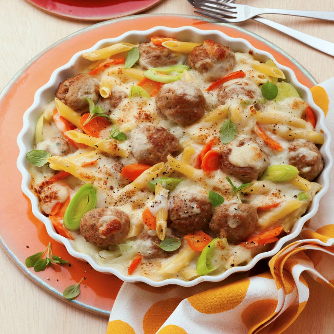 Nudelauflauf „Bulette“