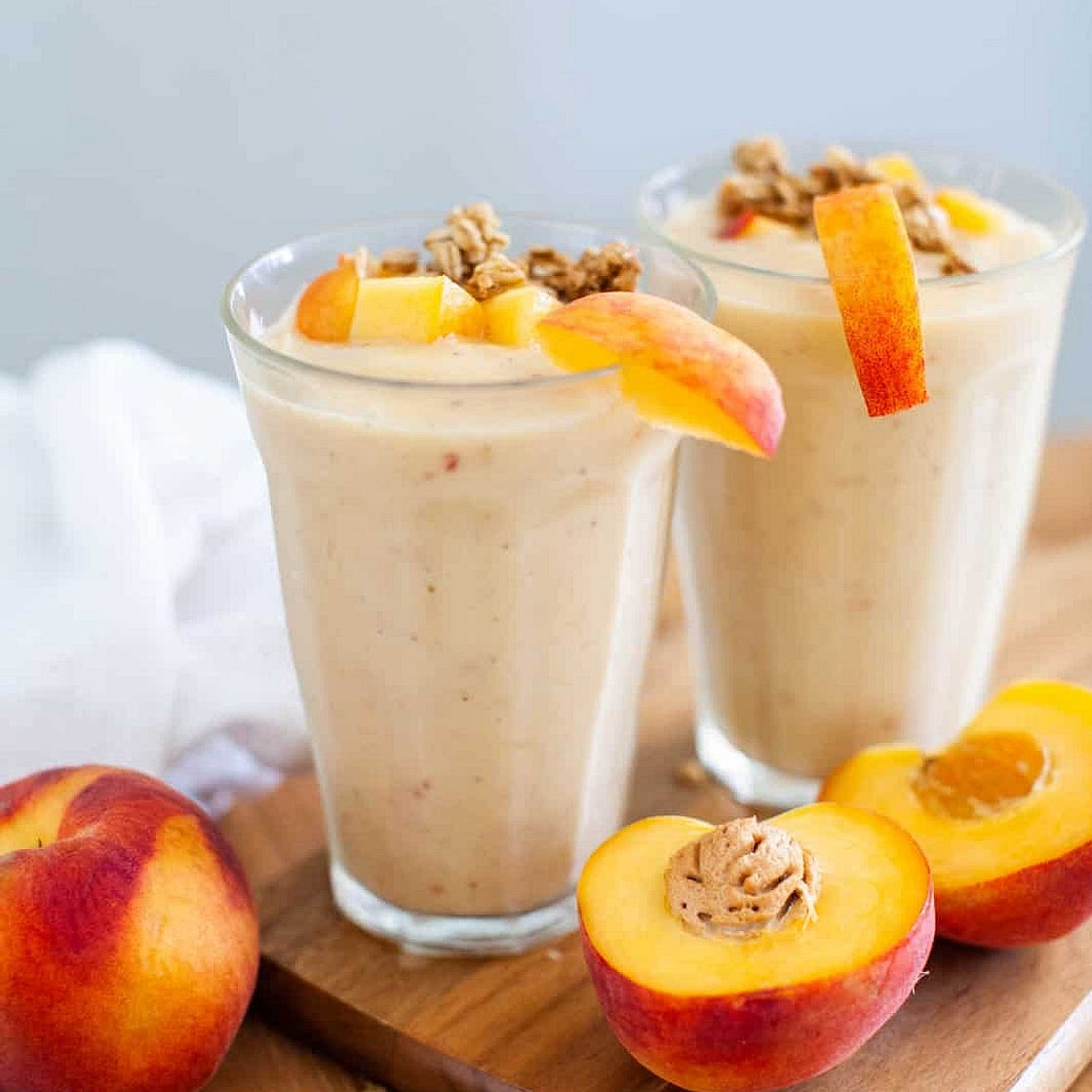 Peach and Ginger Smoothie