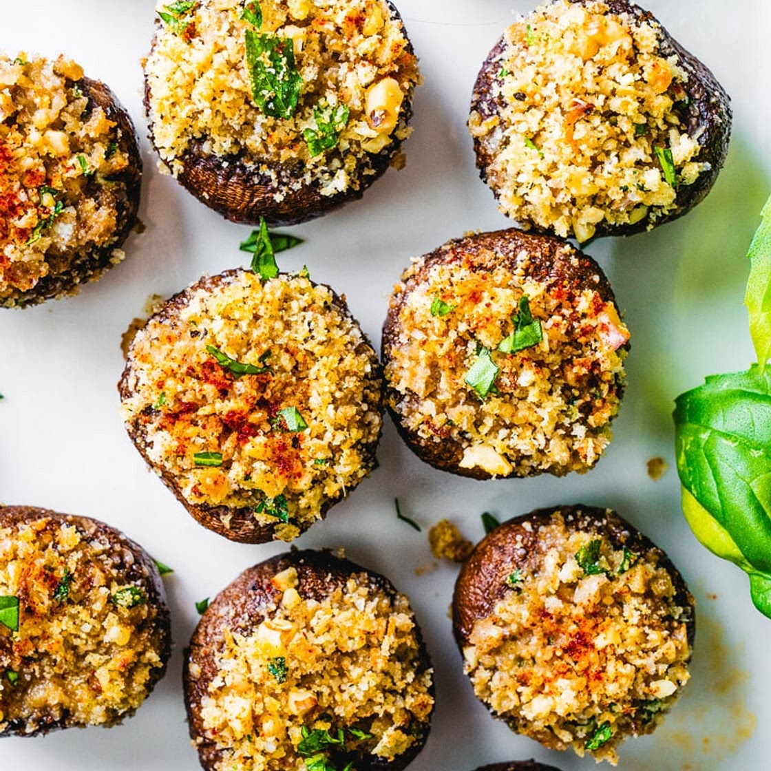 Easy Stuffed Mushrooms