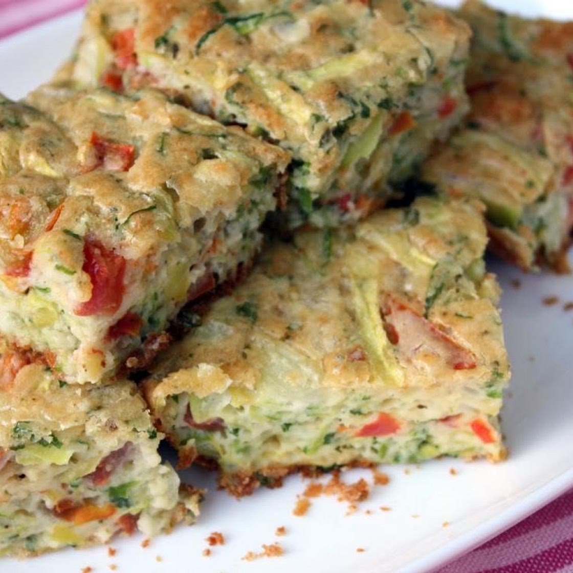 Receita de Torta integral de legumes