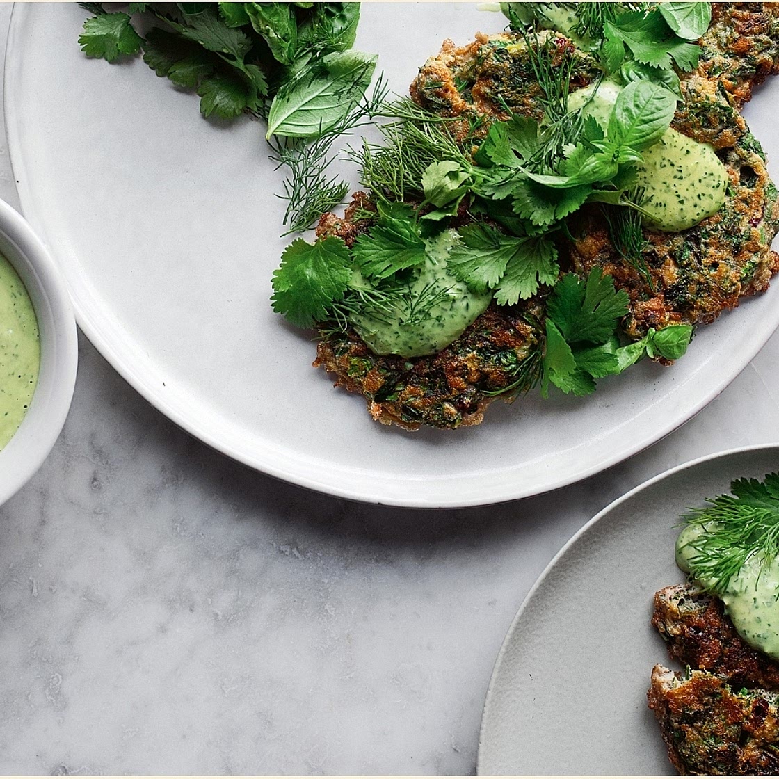 Iranian Herb Fritters