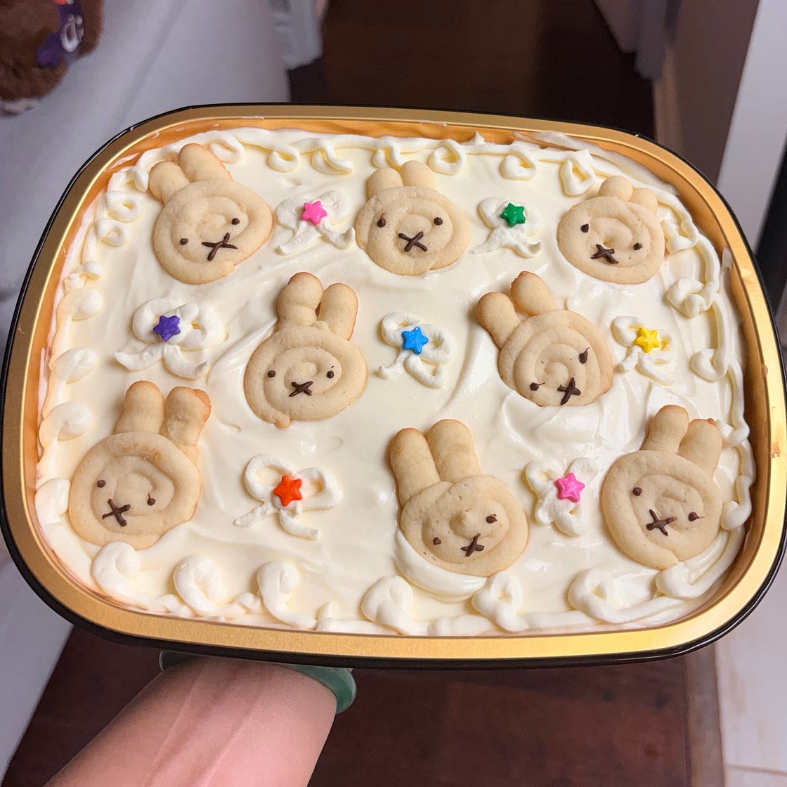 Miffy Banana Pudding 🍌🥛✨