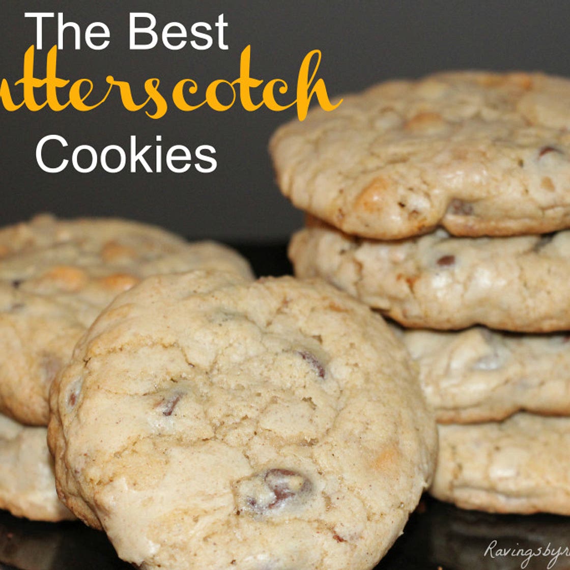 The Best Butterscotch Cookies