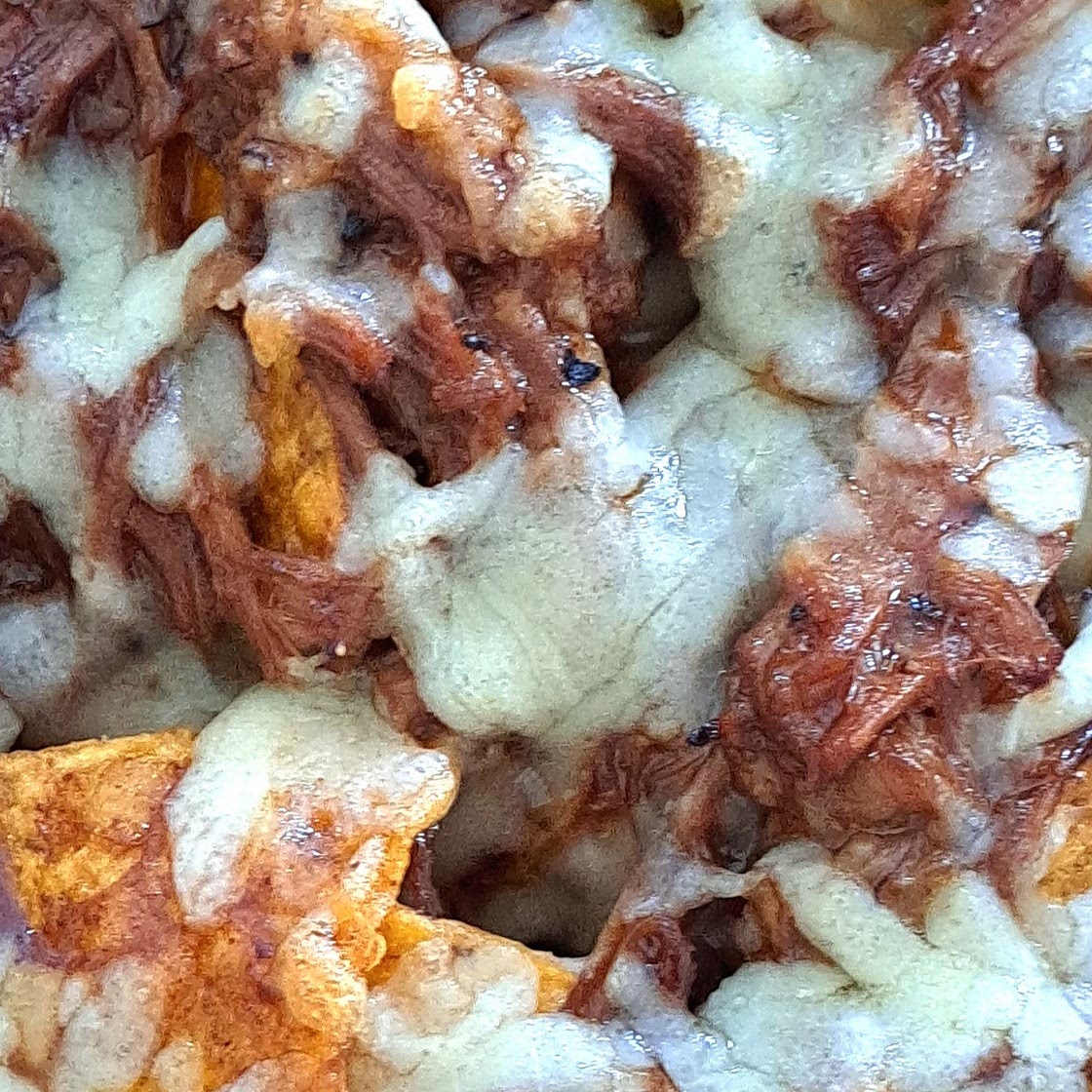 Loaded Pulled Pork Nachos Recipe by Tasty