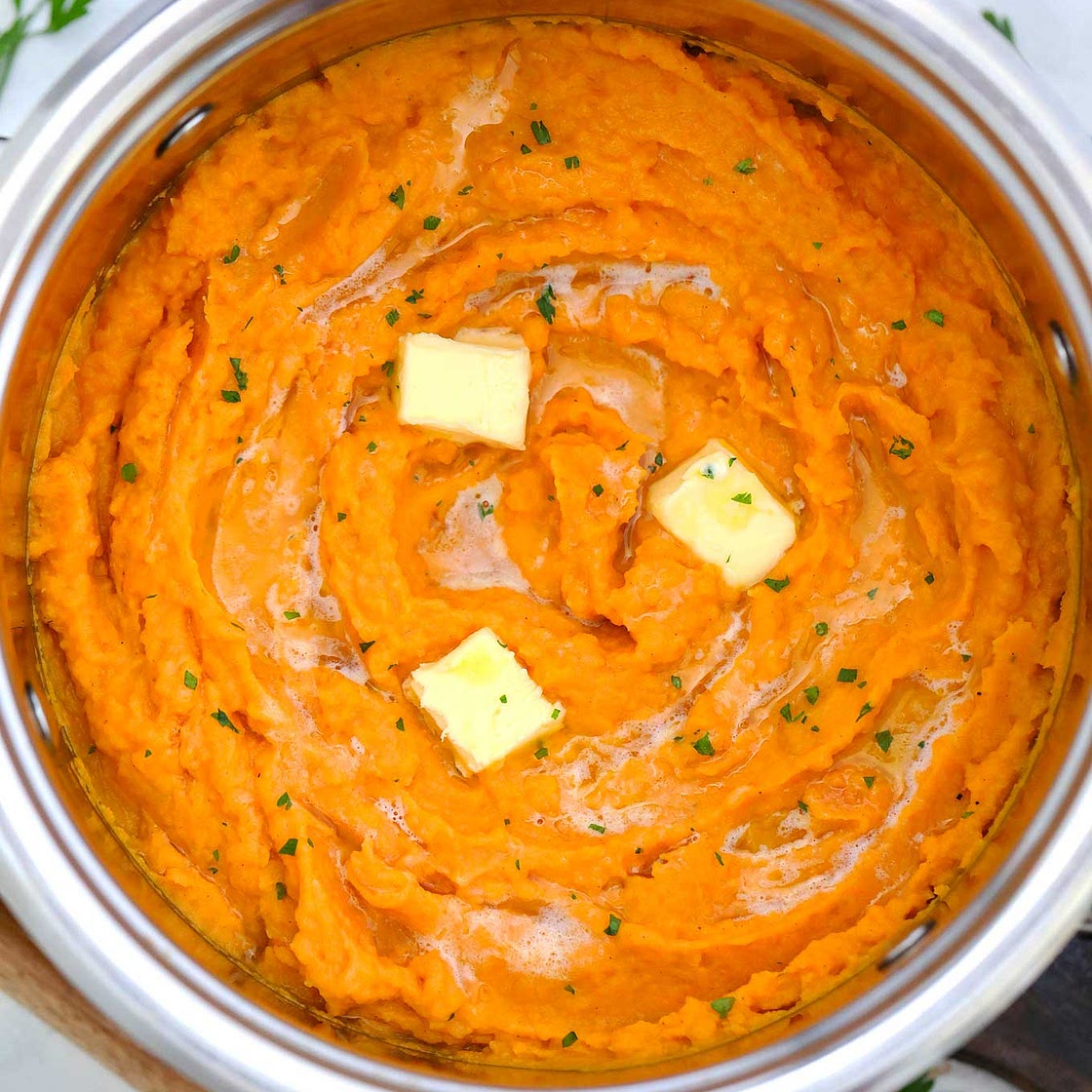 Creamy Mashed Sweet Potatoes