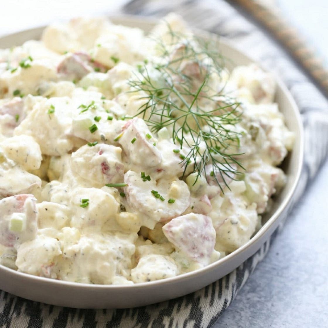 # 🥔🌿 Creamy Herb-Truffle Potato Salad