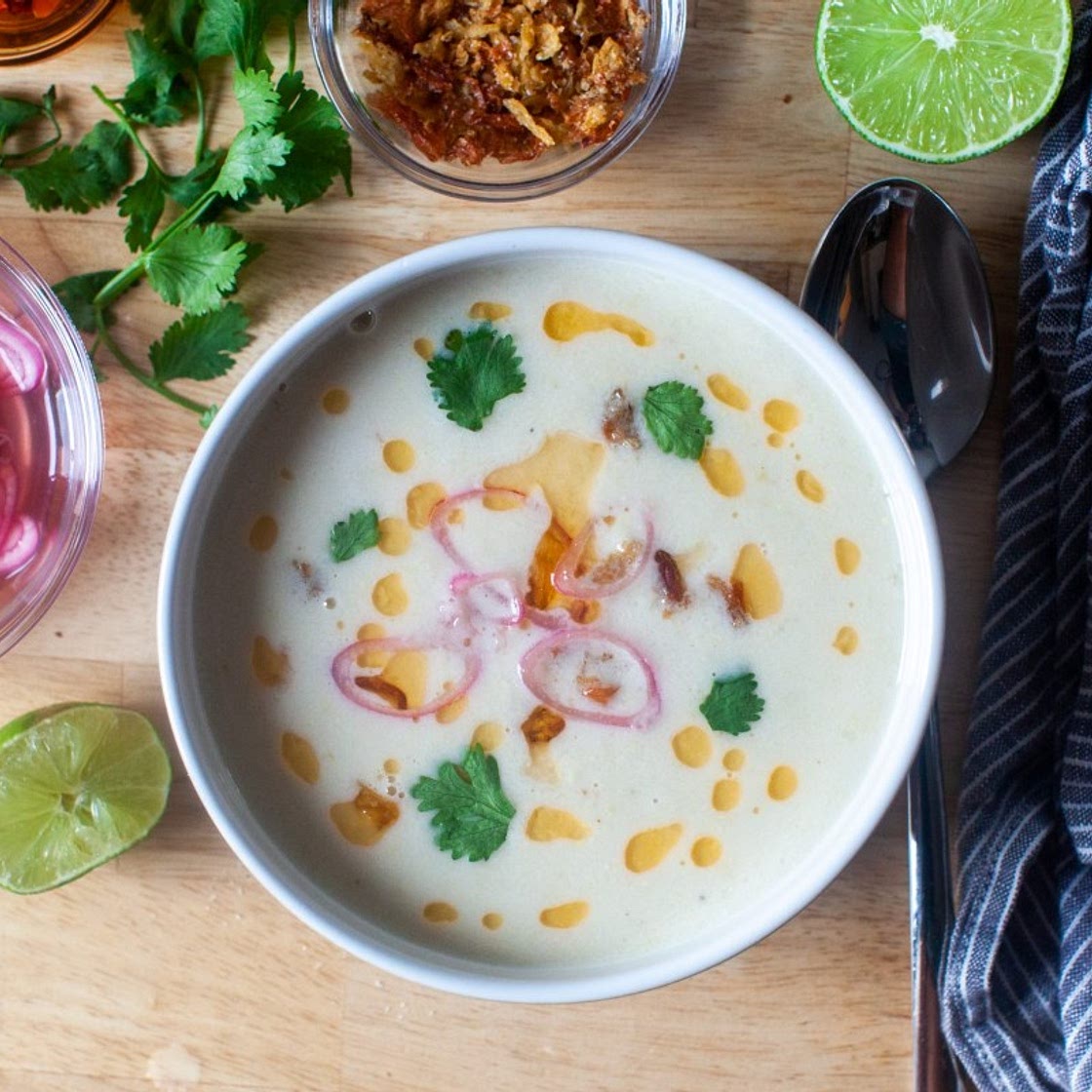 Corn Coconut Soup