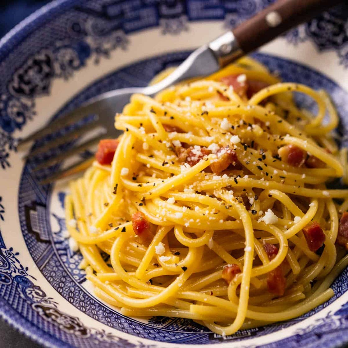 Traditional Italian Carbonara
