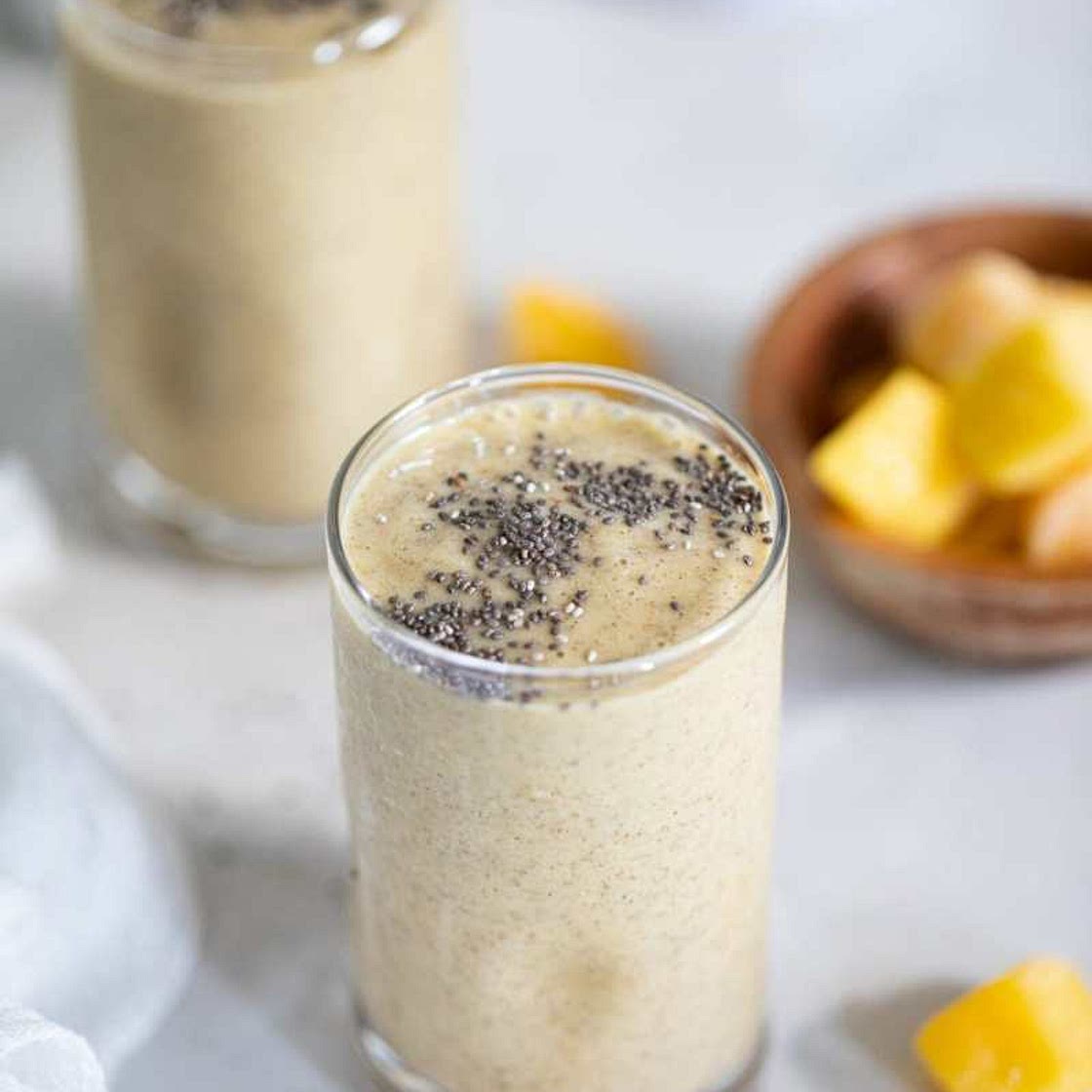 Mango Chia Seed Smoothie