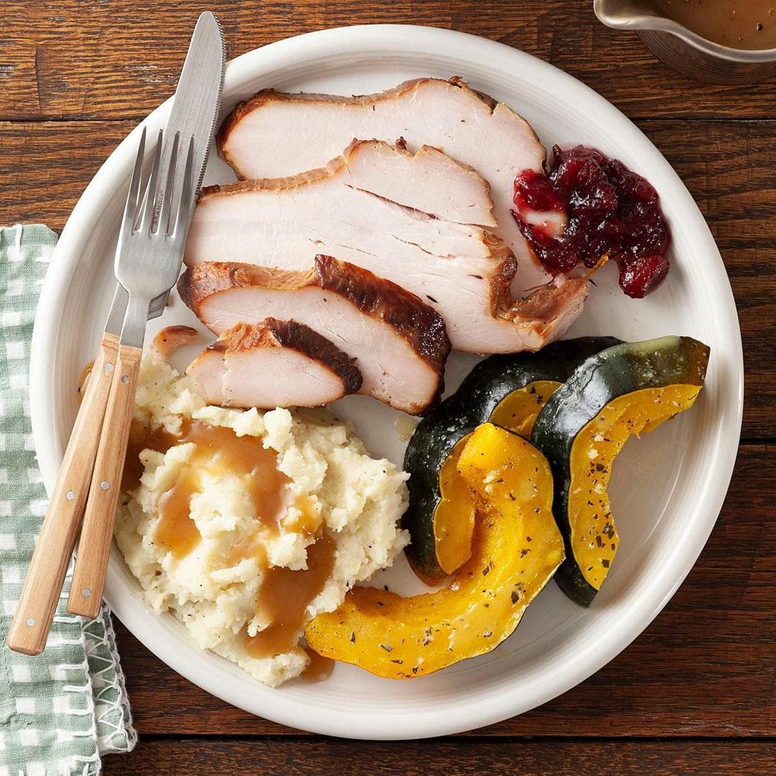 Brined Grilled Turkey Breast