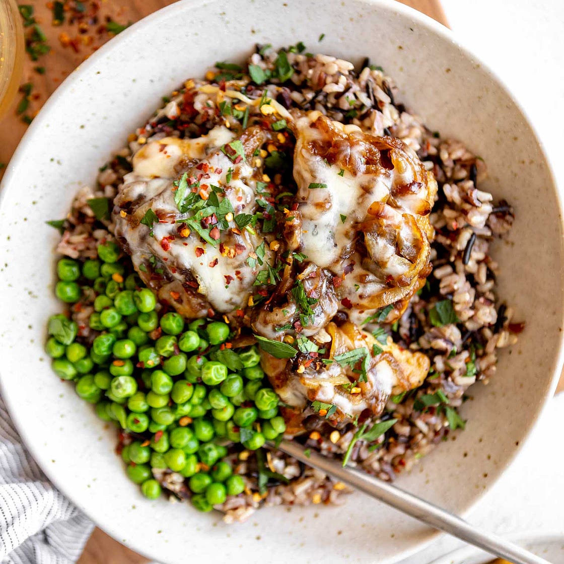French Onion Chicken Recipe (Chicken and Rice)