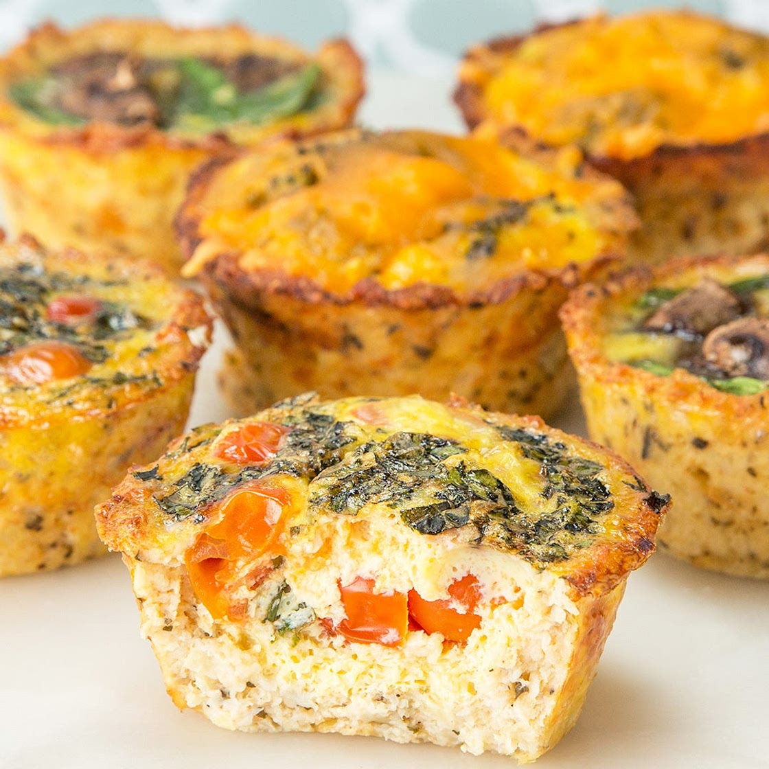 Cauliflower Crust Egg Cups Recipe by Tasty