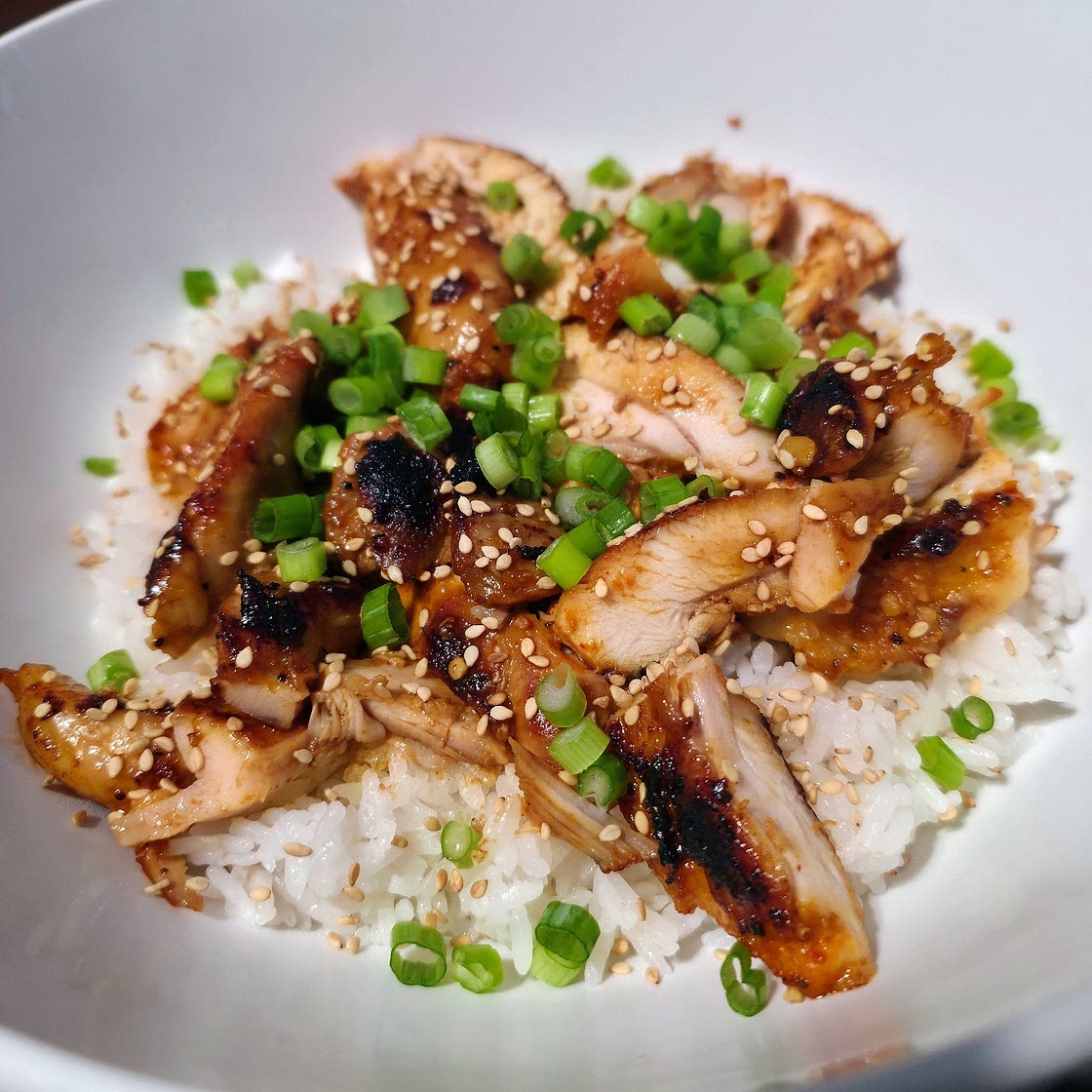 Korean Style Chicken Thighs