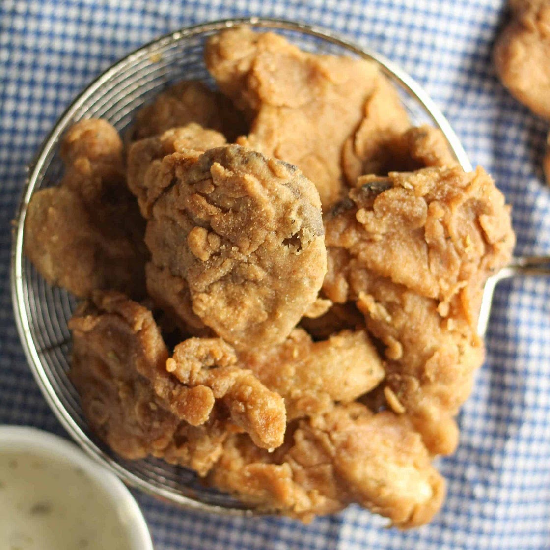 Fried Oyster Mushrooms