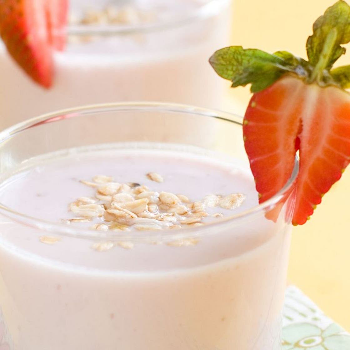 Smoothie Pomme Poire Céréales