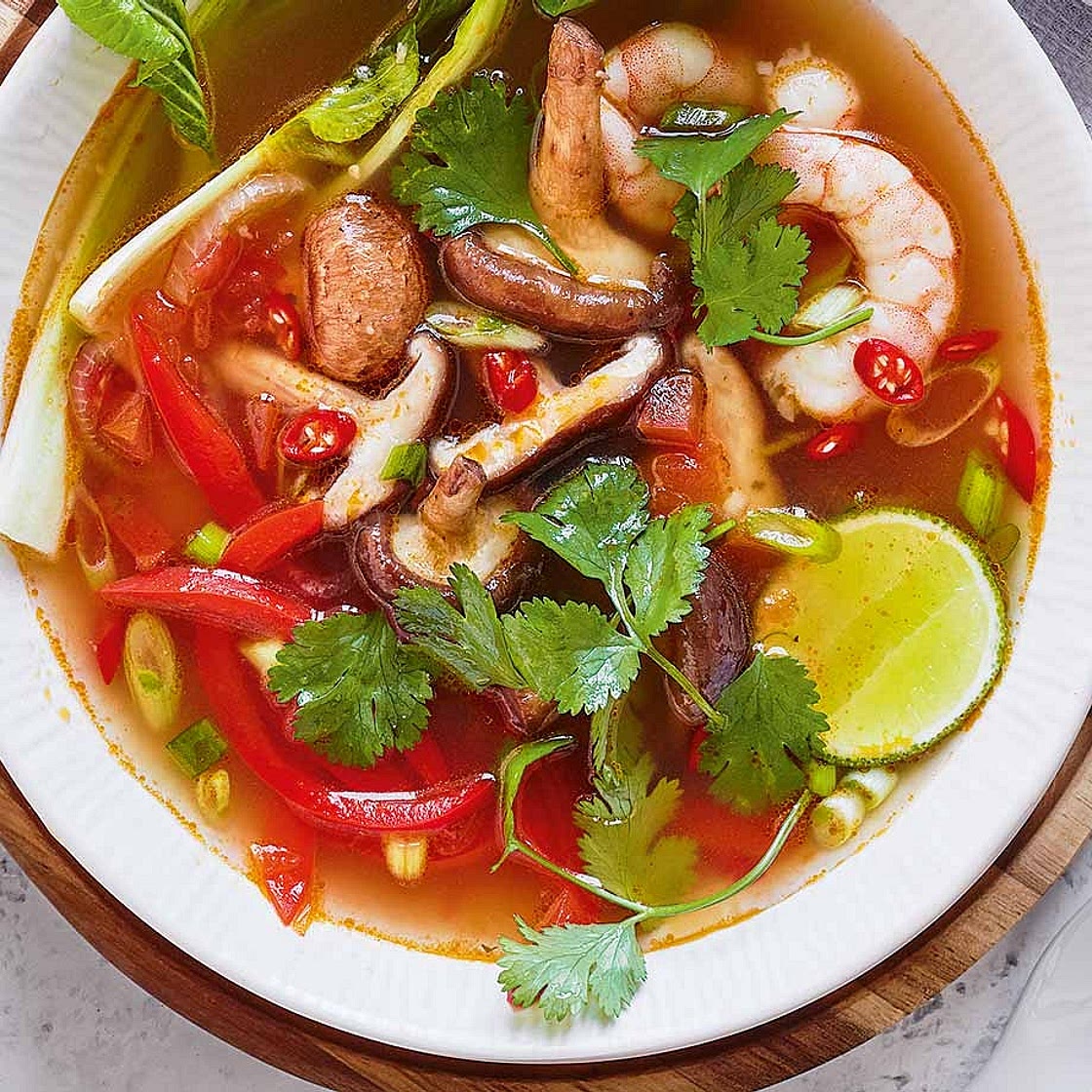 Prawn Tom Yum Soup