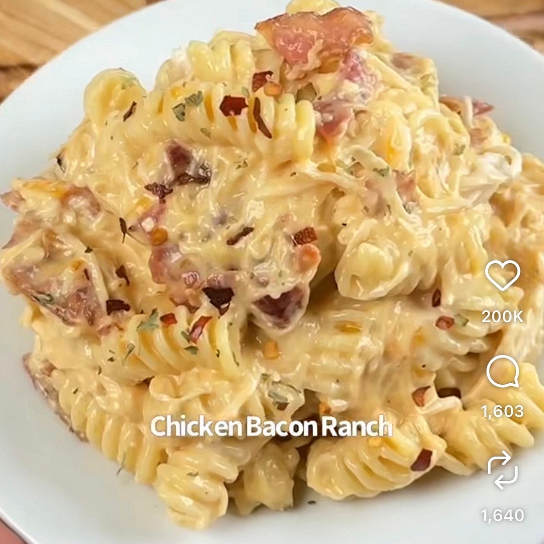 Chicken Bacon Ranch Crockpot 
