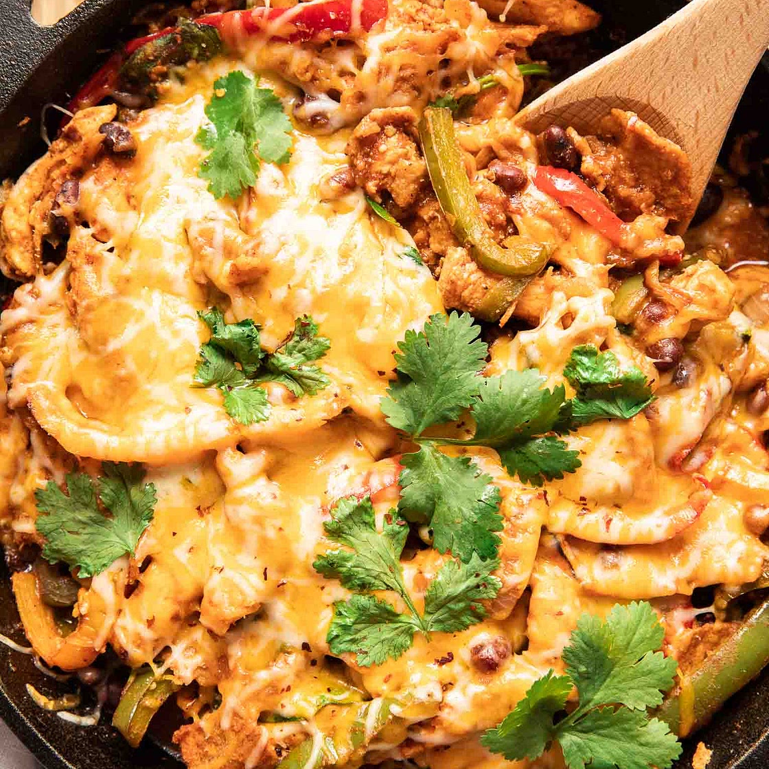 Chicken Fajita Bake