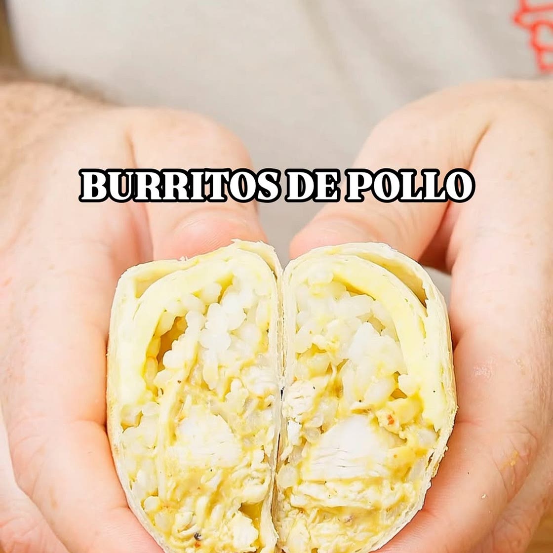 burritos de pollo