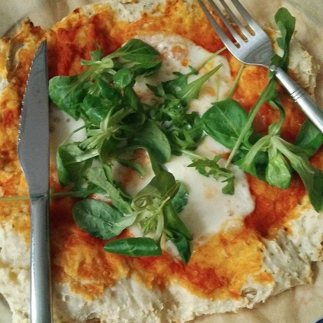 Pâte à pizza healthy inratable