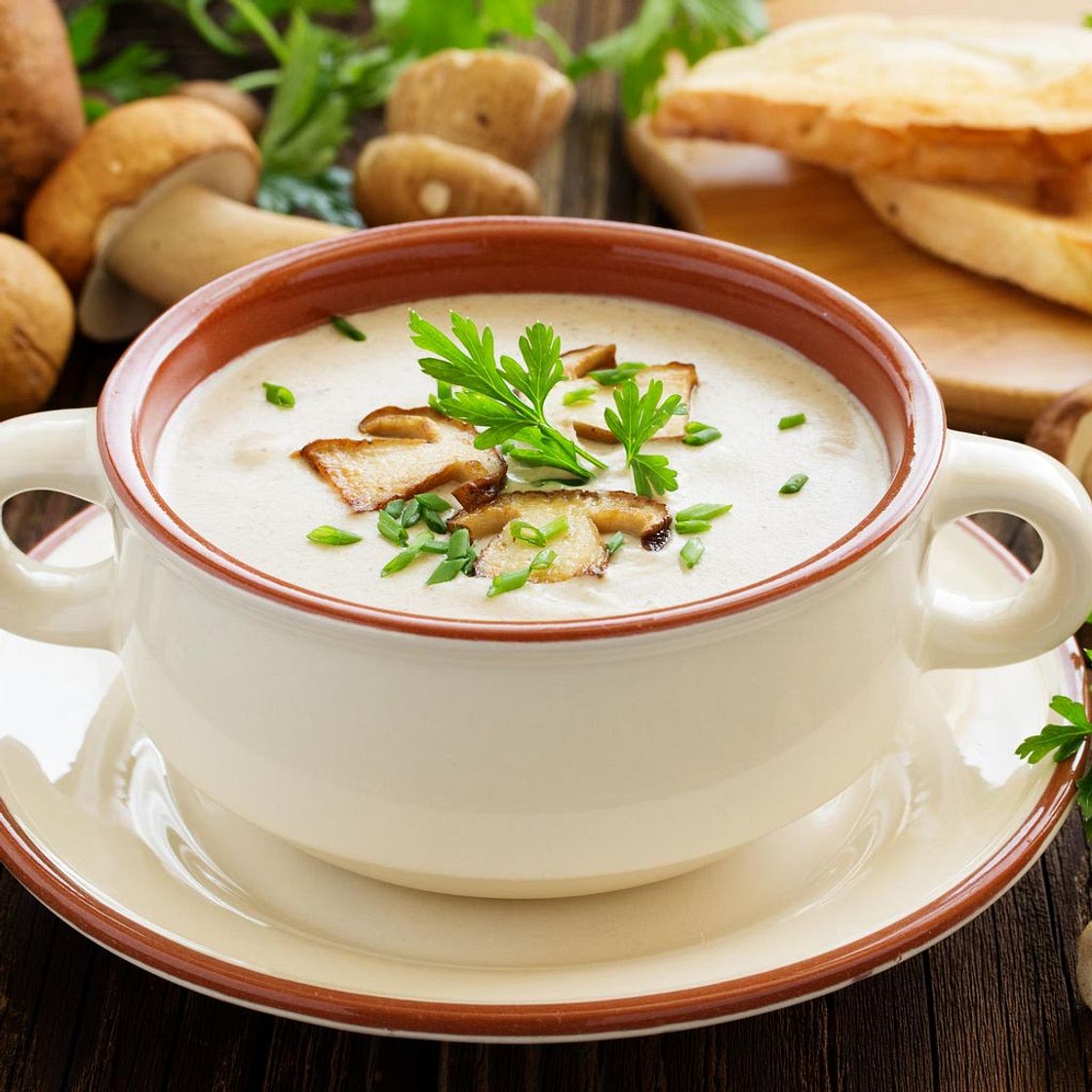 Velouté de champignons