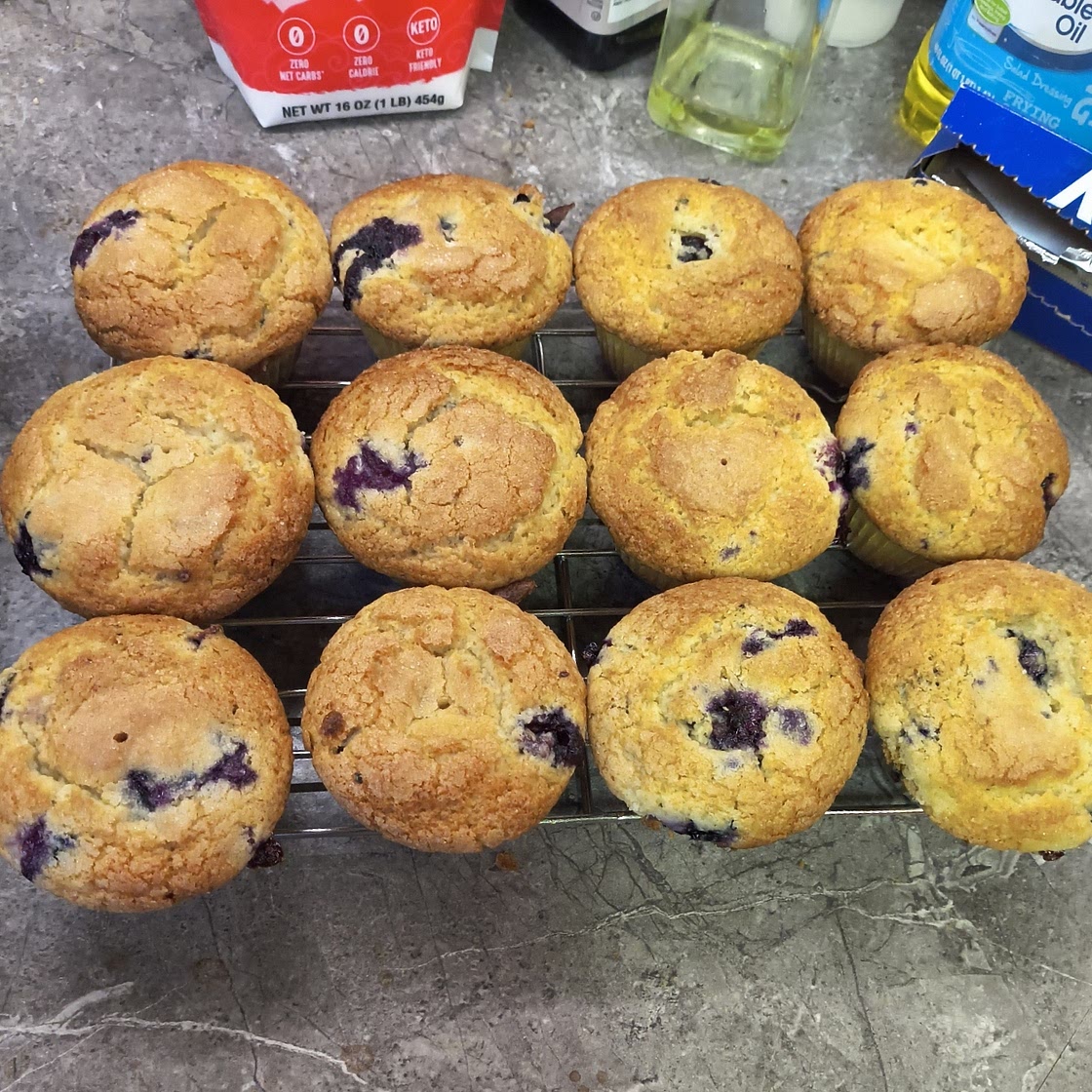 Quick and Easy Blueberry Muffins