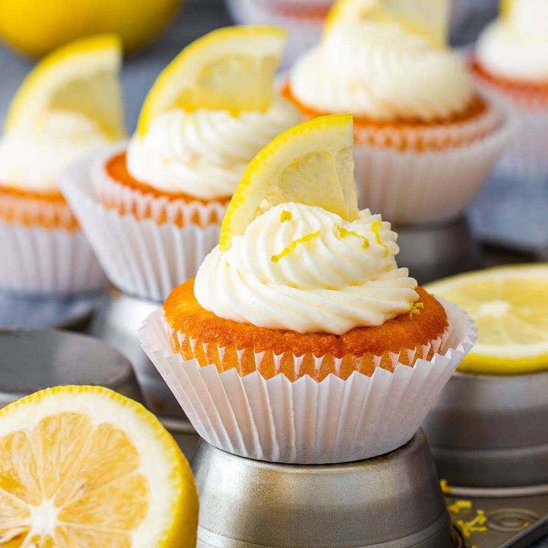 Easy Lemon Cupcakes Recipe