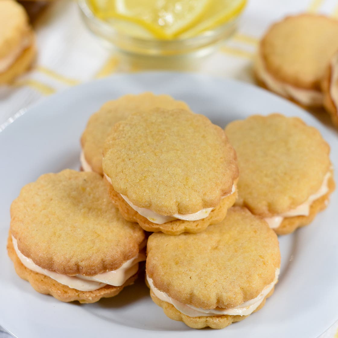Lemon Cream Cookies