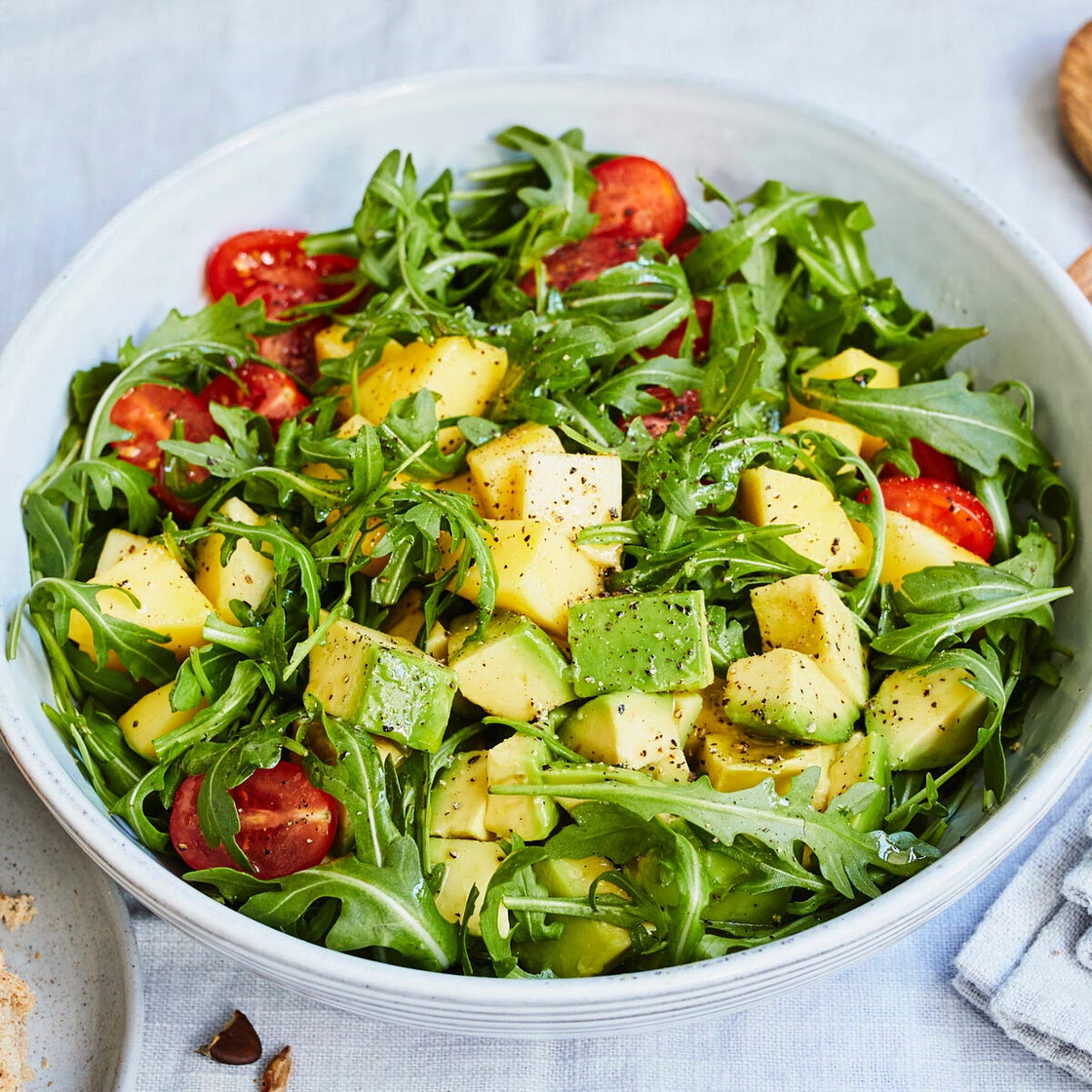 Mango-Avocado-Salat - gesundes Blitzrezept