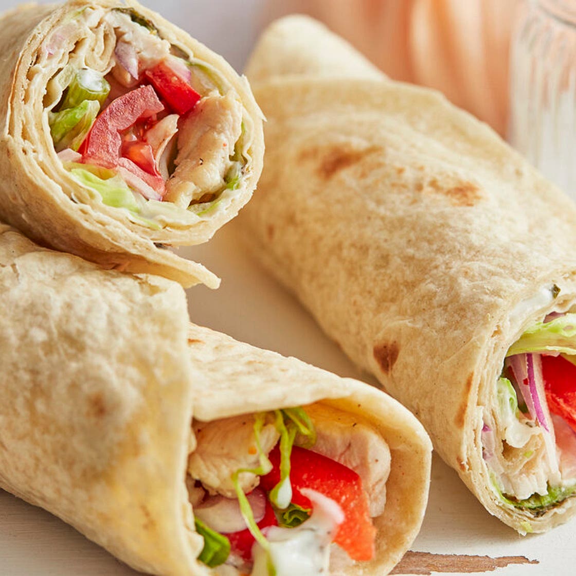 Hähnchen-Wraps – SOOO gut – das BESTE Rezept