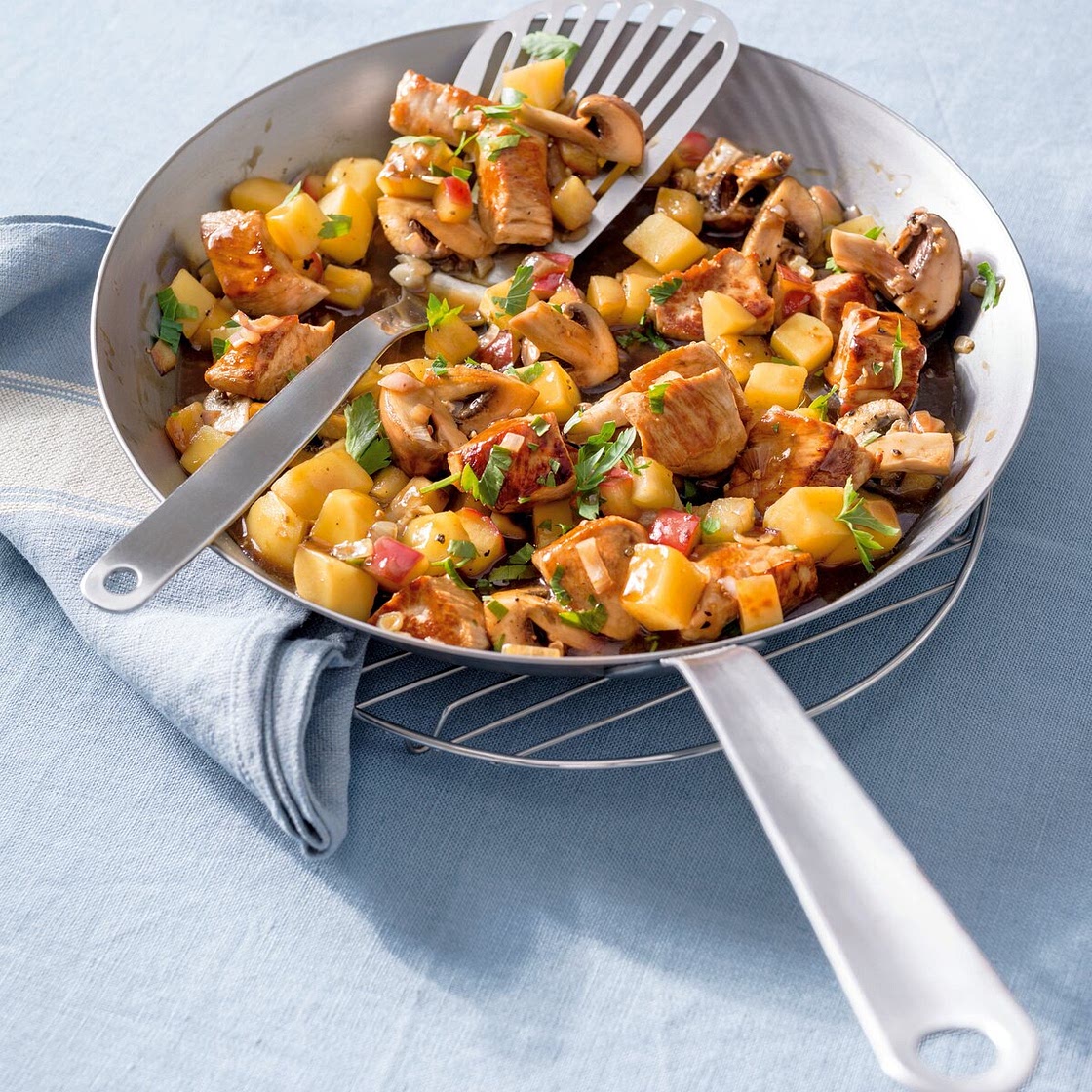 Kartoffelpfanne mit Filet