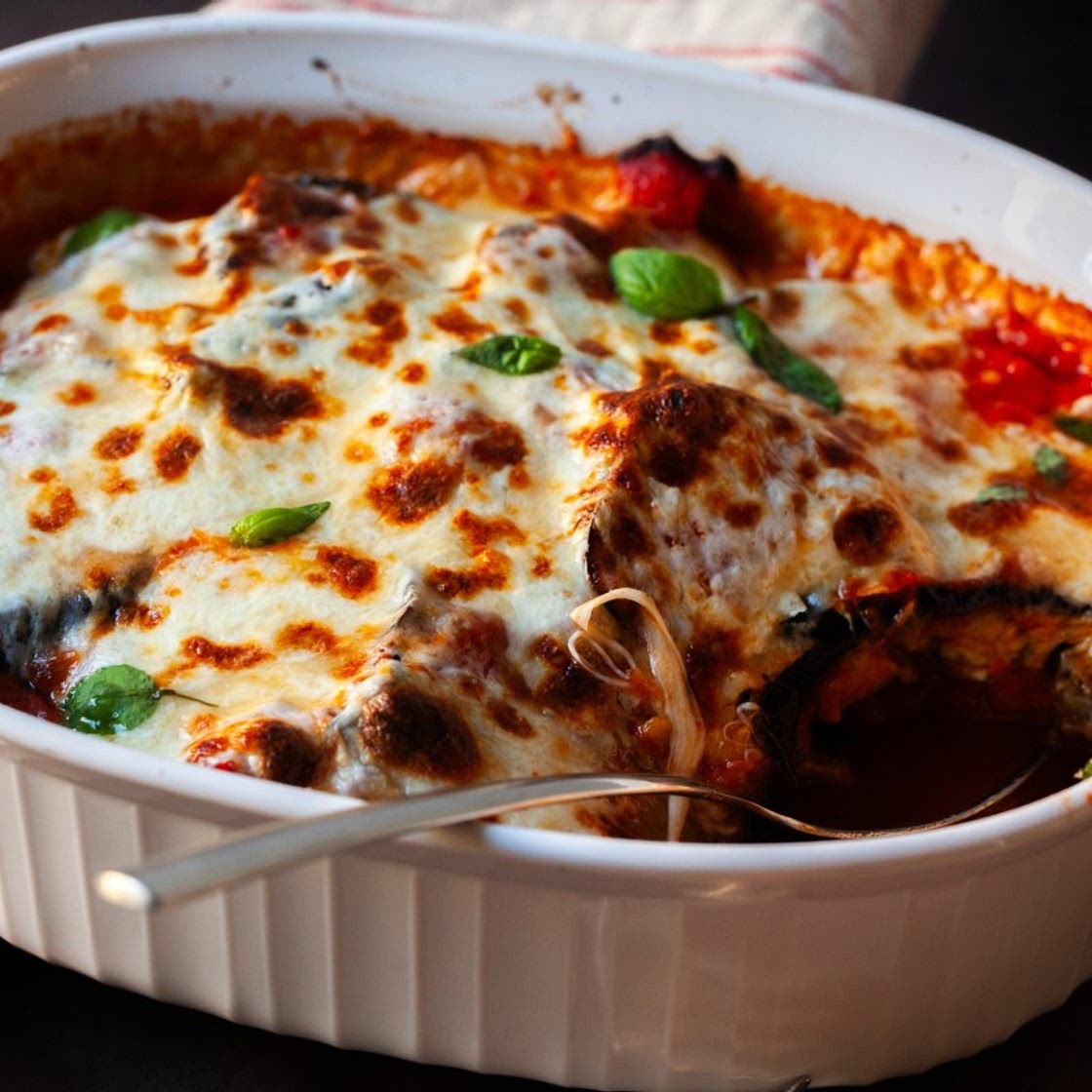 Simple Eggplant Parmesan