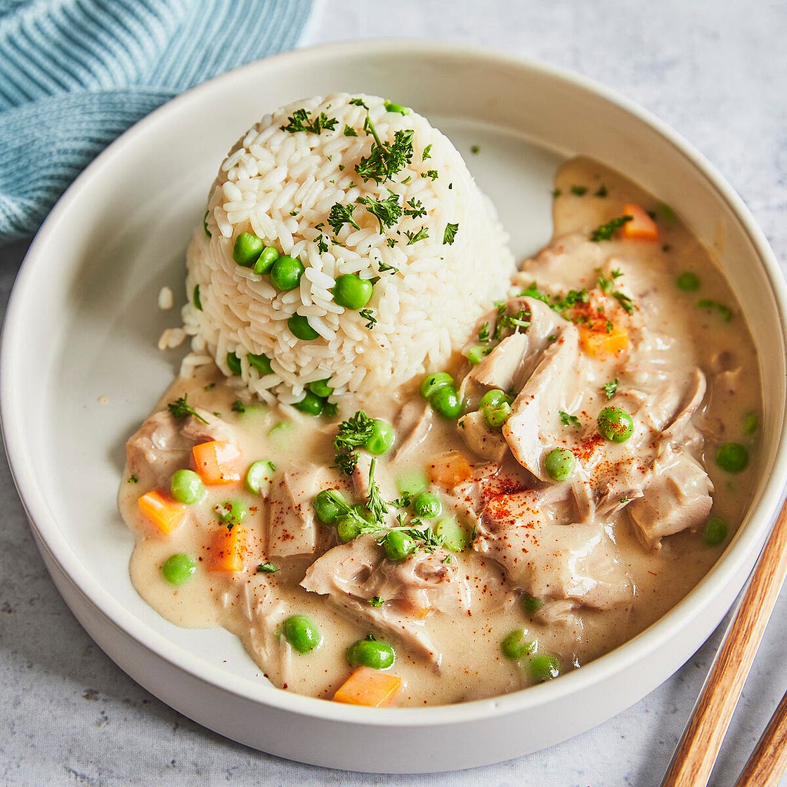 Hühnerfrikassee – so lecker wie bei Mama