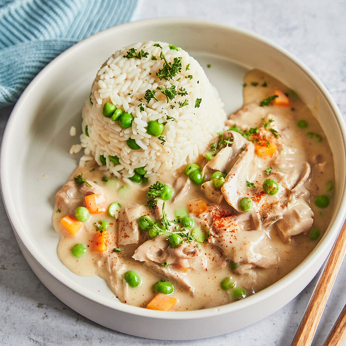 Hühnerfrikassee – so lecker wie bei Mama