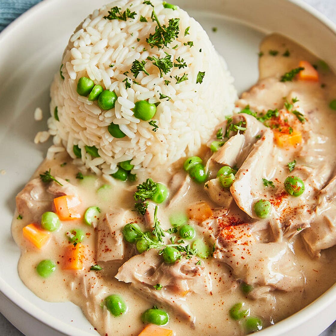 Hühnerfrikassee – so lecker wie bei Mama