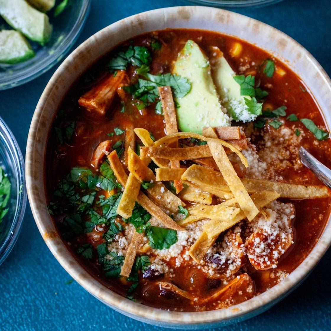 Simple Chicken Tortilla Soup